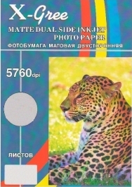 Фотобумага X-Gree A4/50/140г. матовая двухсторонняя