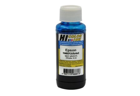 Чернила Hi-Black для Epson (Тип Е) Сyan Light 100ml