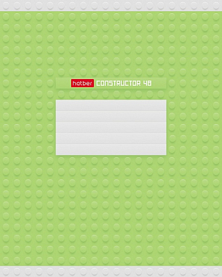 Тетрадь 48 л клетка А5 клетка Constructor