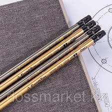 Карандаш Deli с ластиком С018