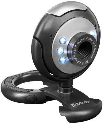 Веб-камера Defender C-110, 0.3Mpx, USB, 640x480