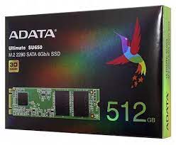 Твердотельный накопитель SSD, ADATA, Ultimate SU650, ASU650NS38-512GT-C, 512GB, M.2, SATA III