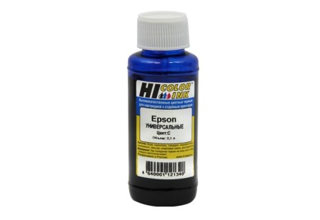 Чернила Hi-Black  для Epson (Тип Е) Сyan 100ml