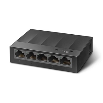 Коммутатор TP-Link LS1005G, 5 гигабитных портов RJ-45, Пластиковый корпус