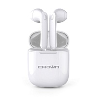 Наушники Crown CMTWS-5002, беспроводные, White, Bluetooth 5.0, микрофон