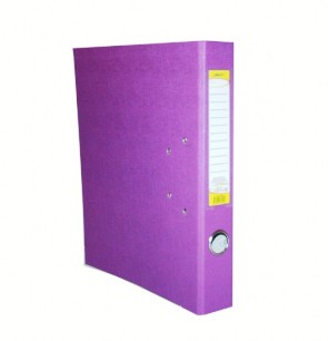 Папка регистратор А4 7.5см РР ROLF фиолетовая