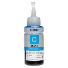 Чернила EPSON C13T66424A для L100 синий 70ml