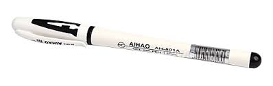 Ручка гелевая Aihao черная