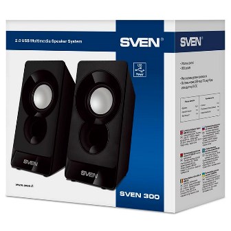 Колонки Sven 300, 2х3W, USB