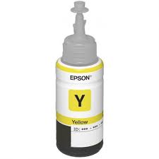 Чернила EPSON C13T66444A для L100 желтый 70ml