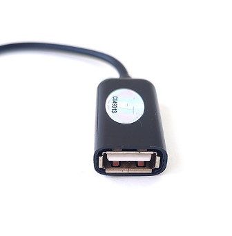 Переходник USB AF (Мама) - MicroUSB, Длина 10см, ViTi, CBUS0195