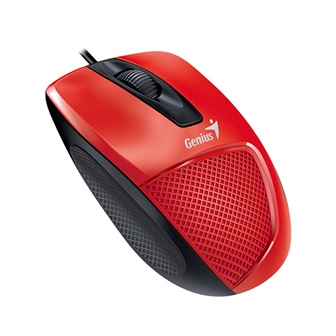 Мышь Genius DX-150X, оптическая, красная, 1000dpi, кабель 1.6м, USB