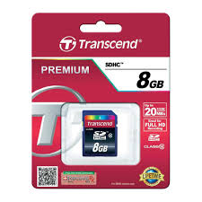 Карта памяти SD 8Gb Transcend class 10