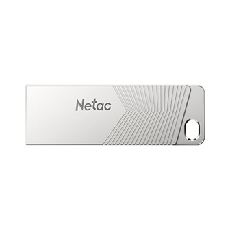 USB Flash 32Gb Netac, NT03UM1N-032G-32PN, USB 3.2, Серебристый