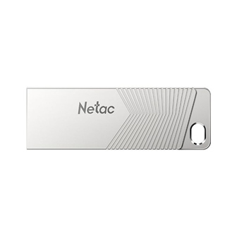 USB Flash 64Gb Netac, NT03UM1N-064G-32PN, USB 3.2, Серебристый