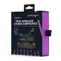 Наушники Crown CMTWS-5006, беспроводные, Black, Bluetooth 5.0, микрофон