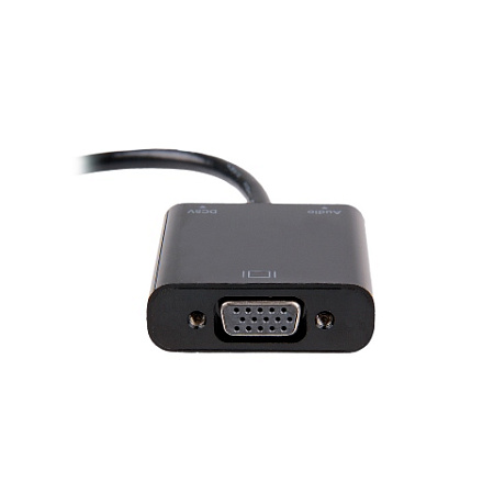 Переходник iPower HDVGAB, HDMI на VGA, Черный