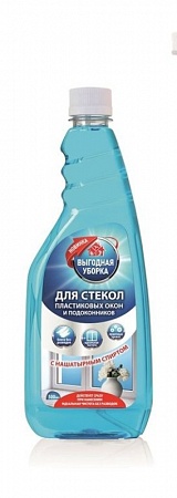 Стеклоочиститель Выгодная уборка 500мл запас.