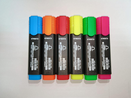 Маркер текстовой 6шт/уп Libra