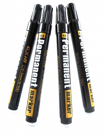 Маркер перманентный G-113 черн.