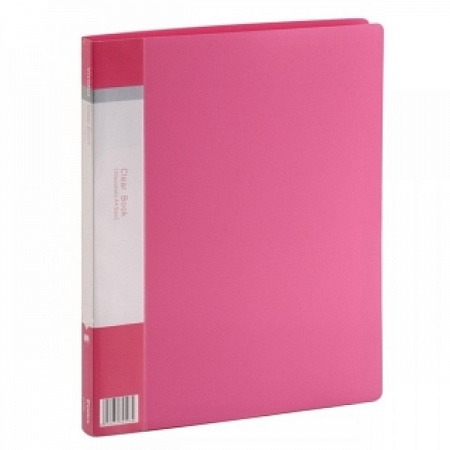 Папка с вкладышами  A4/80 Clear Book ассорт.