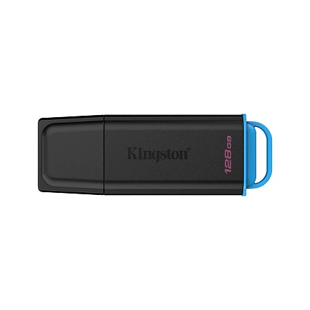 USB Flash 128Gb Kingston DTXG2/128GB Exodia, USB 3.2 черный/голубой