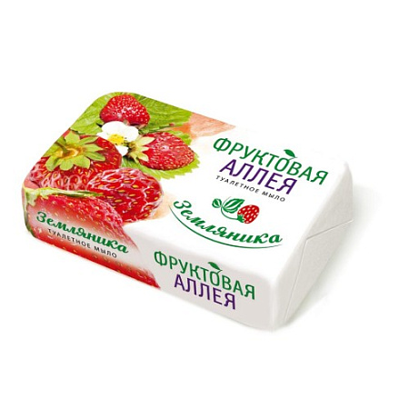 Т/мыло Фруктовая аллея 90гр Земляника
