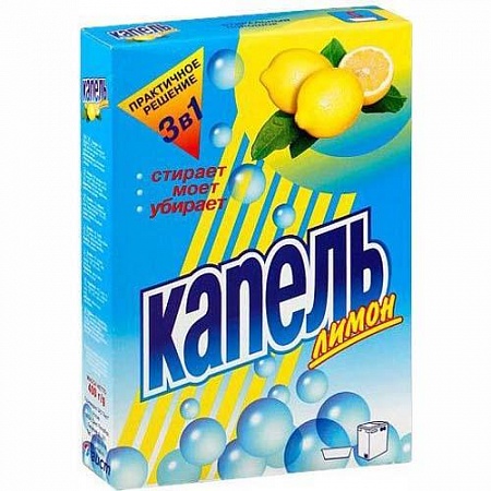 Аист Стир.порошок Капель 400г