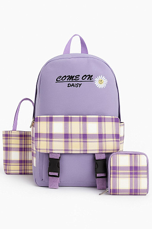 Рюкзак Come on Daisy фиолетовый 3в1