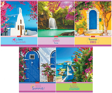 Тетрадь 60л линия А5 Summer