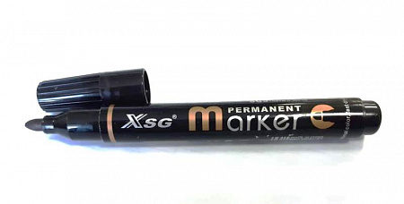 Маркер перманентный X-1208 черн.