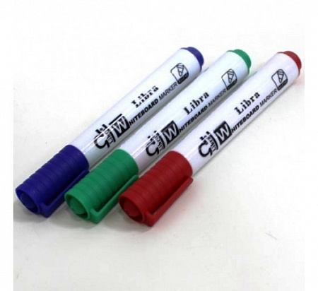 Маркер д/доски Libra синий