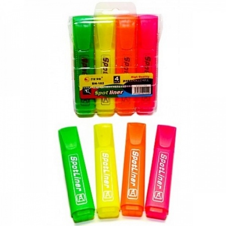Маркер текстовой 4шт/уп SpotLiner