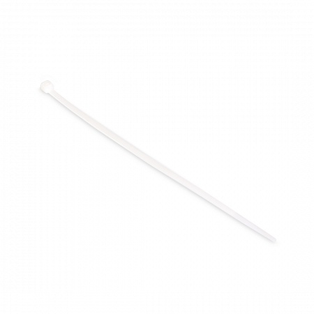 Хомут нейлоновый Deluxe, 3,6х180 мм, белый, 100 штук в упаковке