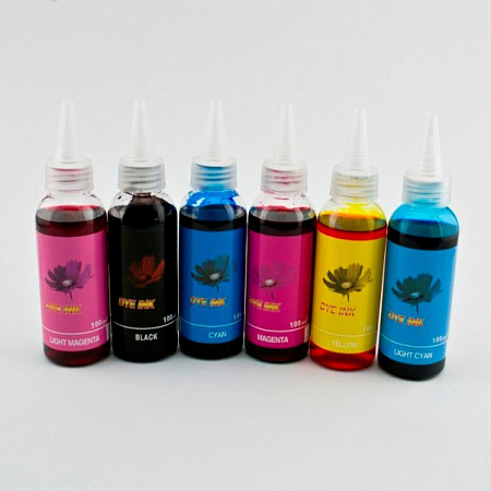 Чернила R270 Комплект 6 цветов (Bk,C,M,LC,LM,Y) 100ml (Microtec)