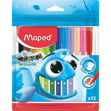 Фломастеры 12цв Maped