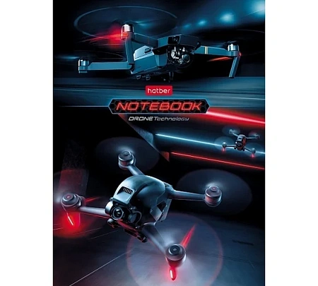 Книжка записная А6 80л.Drone