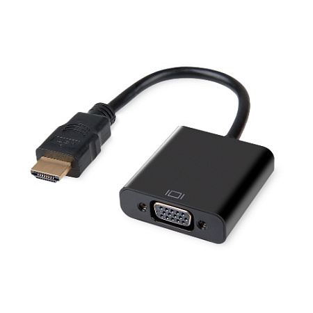Переходник iPower HDVGAB, HDMI на VGA, Черный