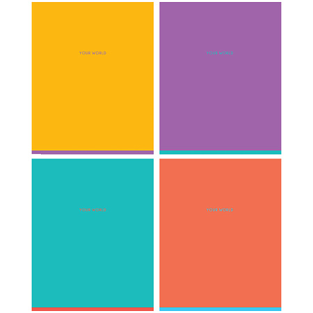 Тетрадь 60л линия А5 Color