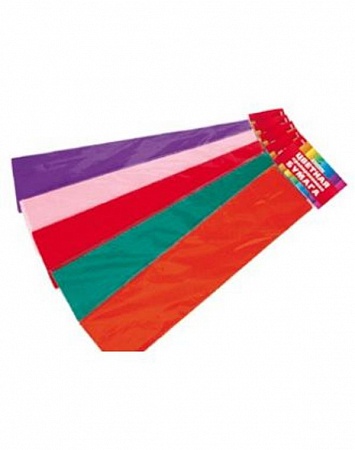 Бумага цв. крепированная 50*250м