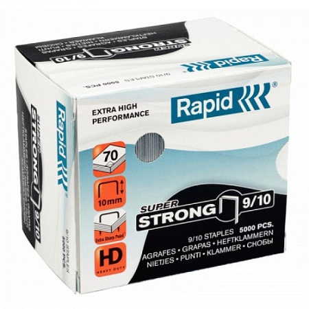 Скобы Rapid 9/10 40-70 л 5000шт/уп