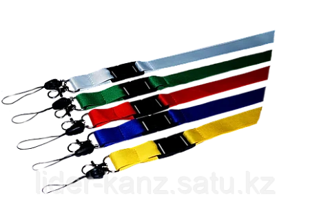 Веревочка для бейджика с замком-карабином Durable
