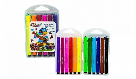 Фломастеры Longdi 12цв.TD2688-12