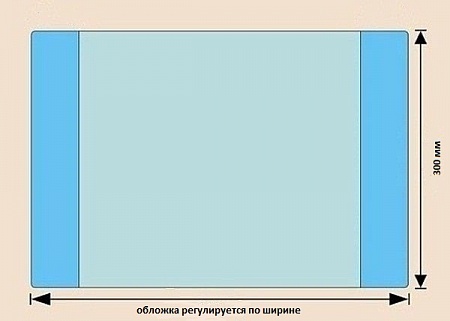 Обложка А4 д/журнала гелевая