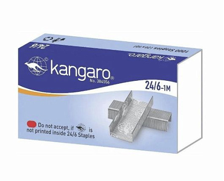 Скобы Kangaro №24/6 (20шт/уп)