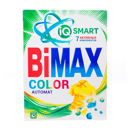 Стир.порошок Bimax автомат д/цветного 400гр