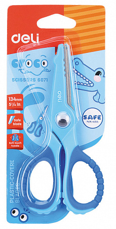 Ножницы детские Deli Croco
