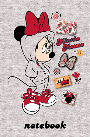 Блокнот-бизнес А6 160л.кл.Минни Маус