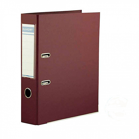 Папка регистратор 5см KUVERT бордо