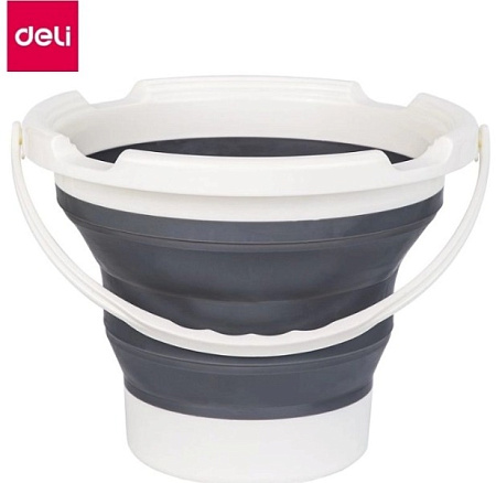Ведёрко Deli для мытья кистей складное